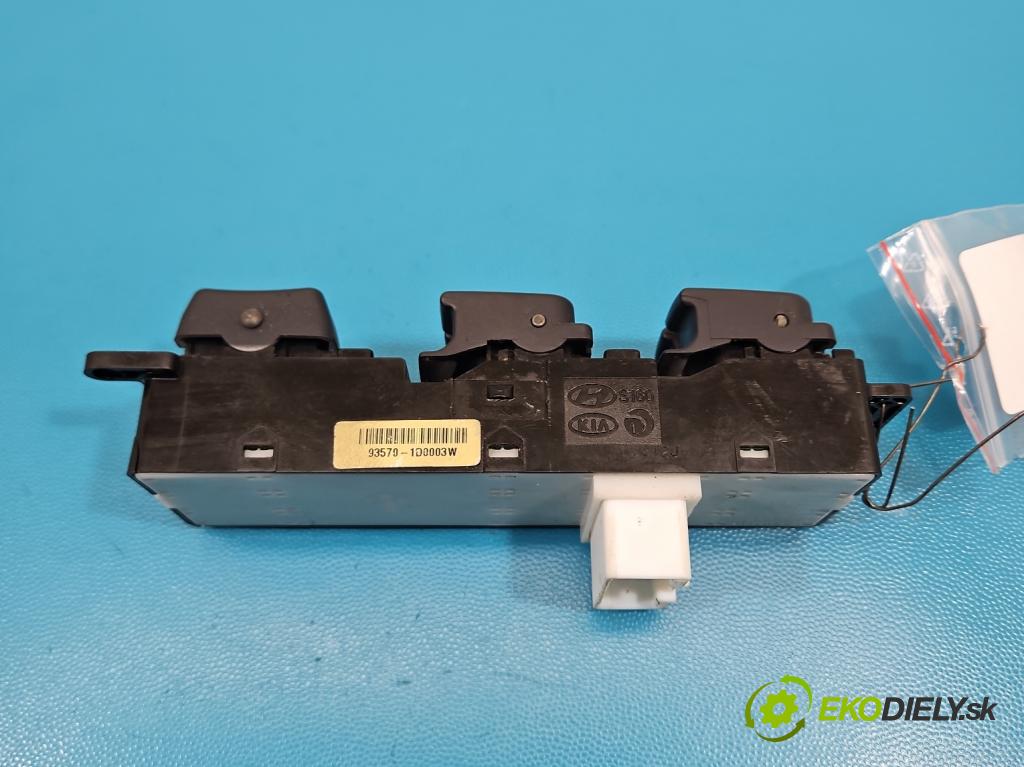 Kia Carens III  2006-2013 2.0 16V 144 HP manual 106 kW 1998 cm3 5- prepínač okien spätných zrkadiel 93570-1D0003W