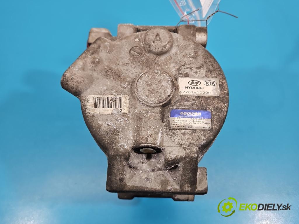 Kia Carens III  2006-2013 2.0 16V 144 hp manual 106 kW 1998 cm3 5- Kompresor: klíma 97701-1D200 (Kompresor klimatizace)