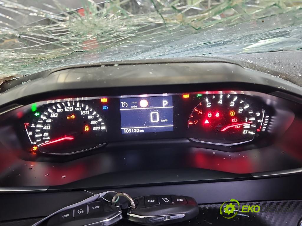 Peugeot 2008 II 2019- 1.2 12V 131 HP automatic 96 kW 1199 cm3 5- prístrojovka/ budíky 9836056380 (Prístrojová doska)