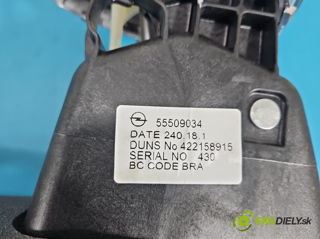 Opel Corsa E 2014-2019 1.4 16V 75 HP manual 55 kW 1398 cm3 5- Páka: Změny: stupeň,rýchlosť 55509034 (Rýchlostná páka (kulisa))