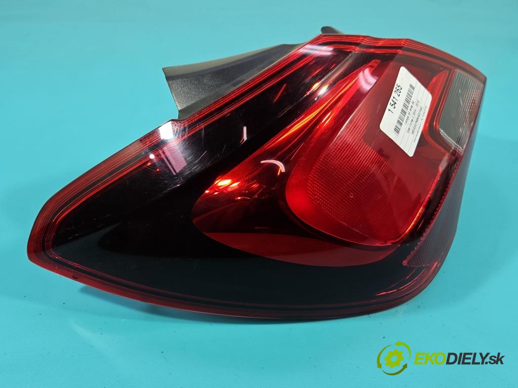 Opel Corsa E 2014-2019 1.4 16V 75 HP manual 55 kW 1398 cm3 5- svetlo / reflektor zadné ľavé 39068622 (Kľučka dverí ostatné)