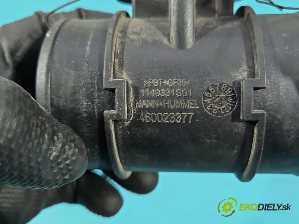 Opel Corsa E 2014-2019 1.4 16V 75 HP manual 55 kW 1398 cm3 5- průtokoměr: 460023377 (Váha vzduchu)