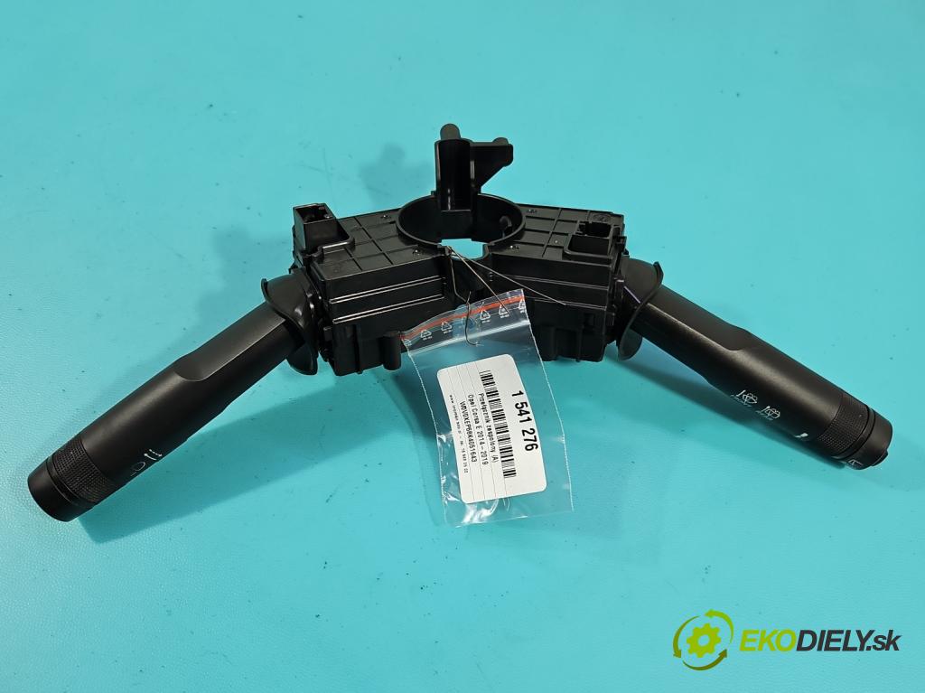 Opel Corsa E 2014-2019 1.4 16V 75 HP manual 55 kW 1398 cm3 5- prepínač komplex: 95433818 (Prepínacie páčky pod volantom)