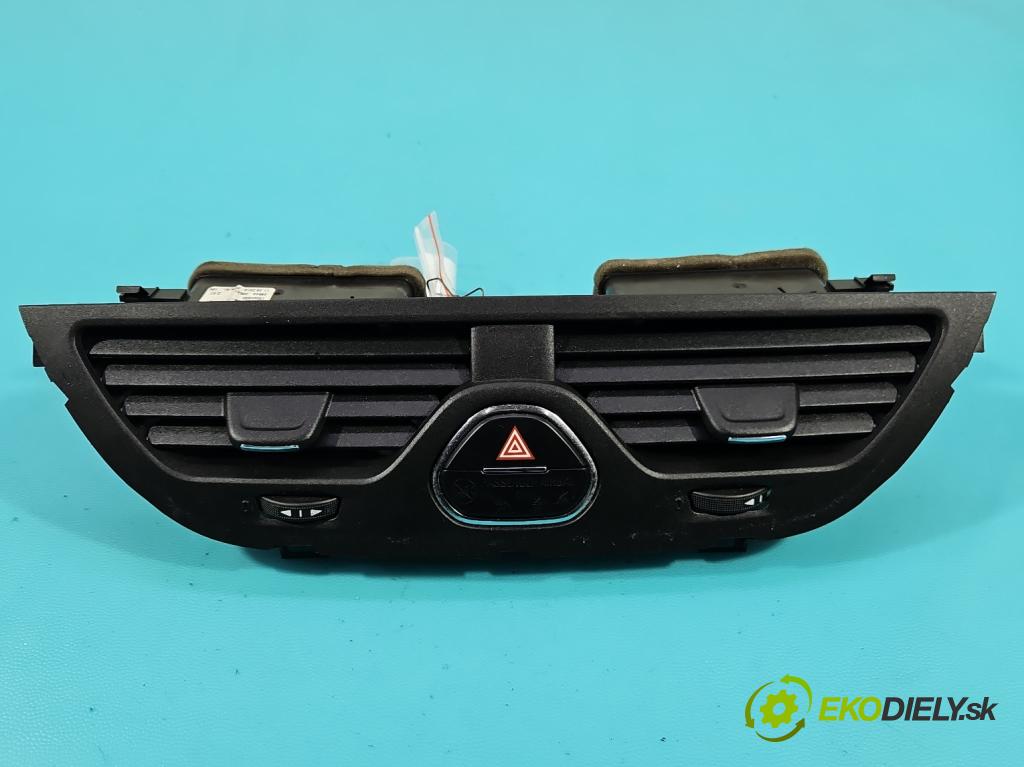 Opel Corsa E 2014-2019 1.4 16V 75 HP manual 55 kW 1398 cm3 5- Mřížka: kúrenia stredová 13384933 (Mriežka kúrenia (fukár))