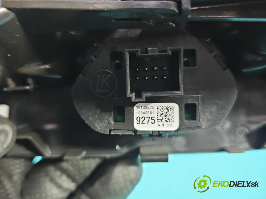 Opel Corsa E 2014-2019 1.4 16V 75 HP manual 55 kW 1398 cm3 5- Mřížka: kúrenia stredová 13384933 (Mriežka kúrenia (fukár))