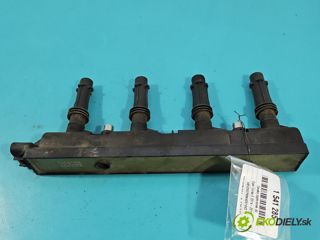 Opel Corsa E 2014-2019 1.4 16V 75 HP manual 55 kW 1398 cm3 5- cievka zapaľovacia 25198623 (Zapaľovacia cievka)