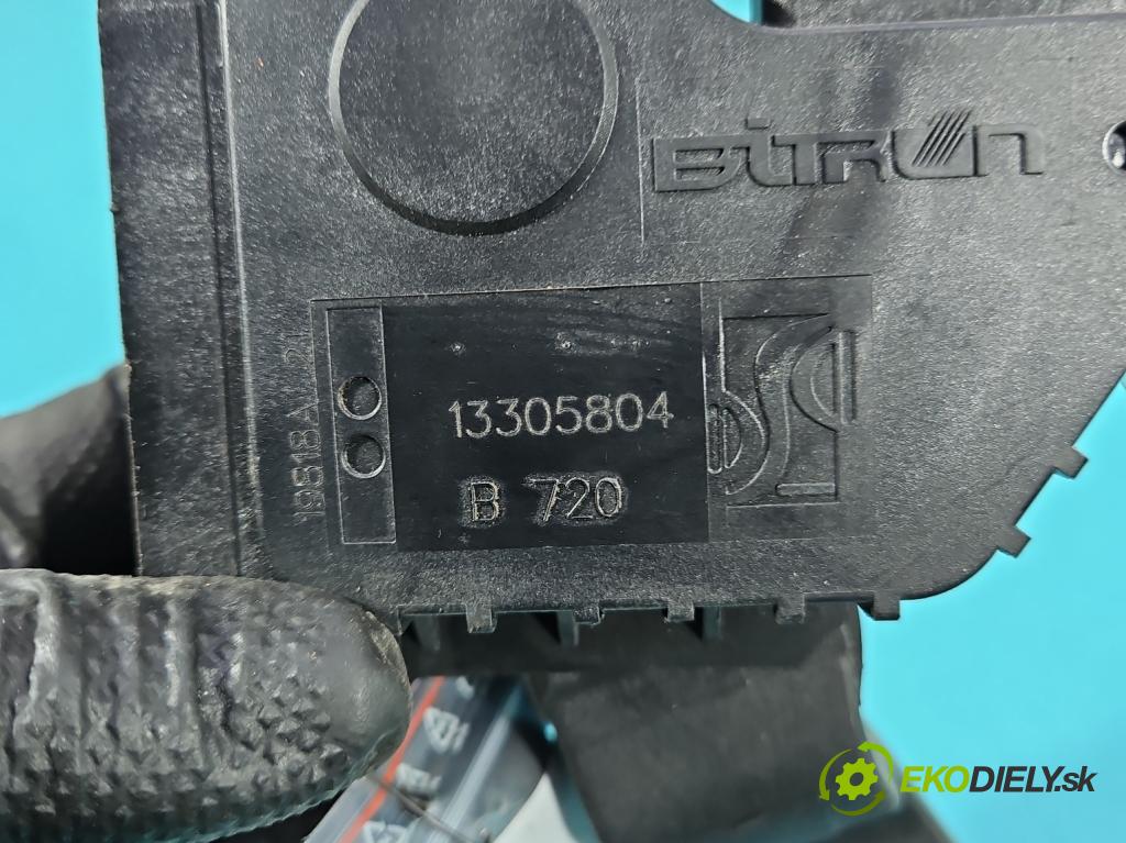 Opel Corsa E 2014-2019 1.4 16V 75 HP manual 55 kW 1398 cm3 5- pedal plyn potenciometr: 13305804