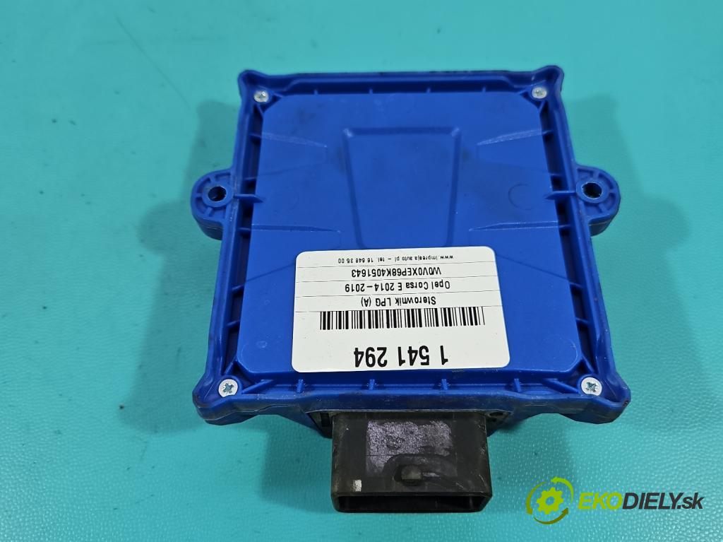 Opel Corsa E 2014-2019 1.4 16V 75 HP manual 55 kW 1398 cm3 5- riadiaca jednotka LPG ZENIT BLUE BOX