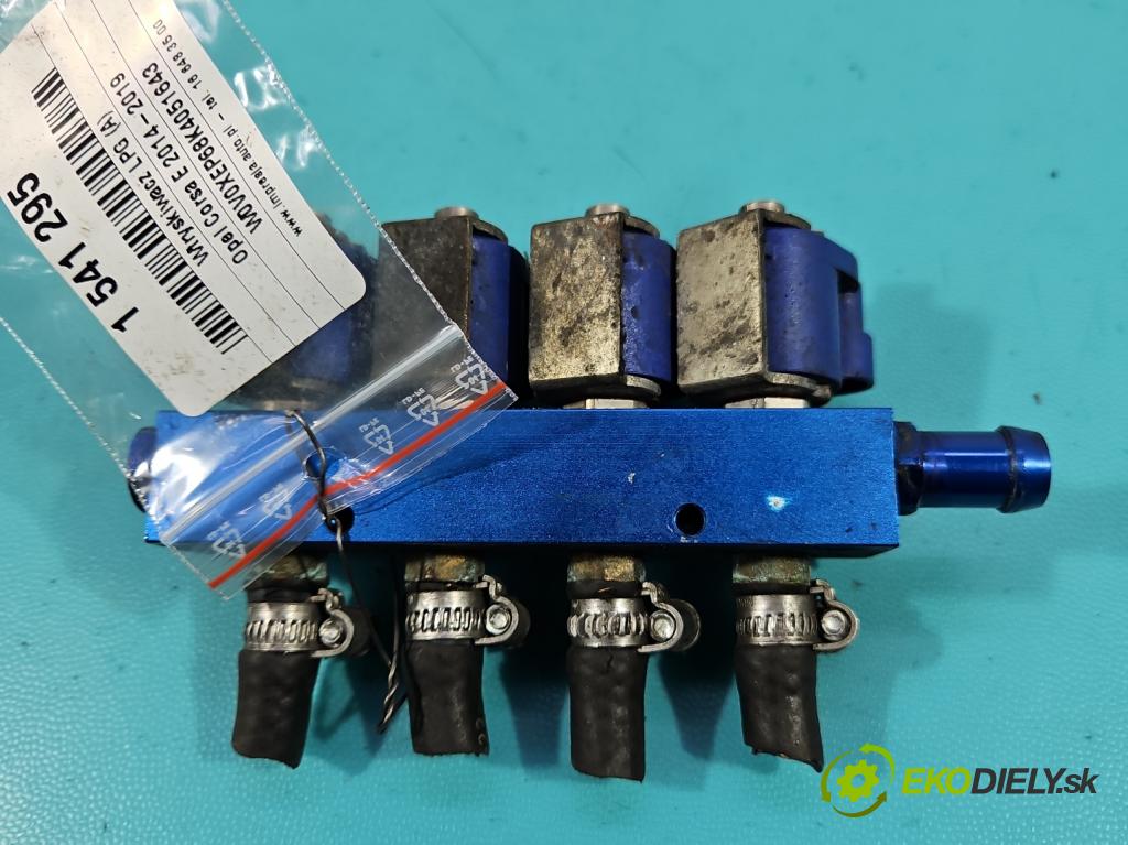 Opel Corsa E 2014-2019 1.4 16V 75 hp manual 55 kW 1398 cm3 5- vstřikovač LPG HERCULES BLUE
