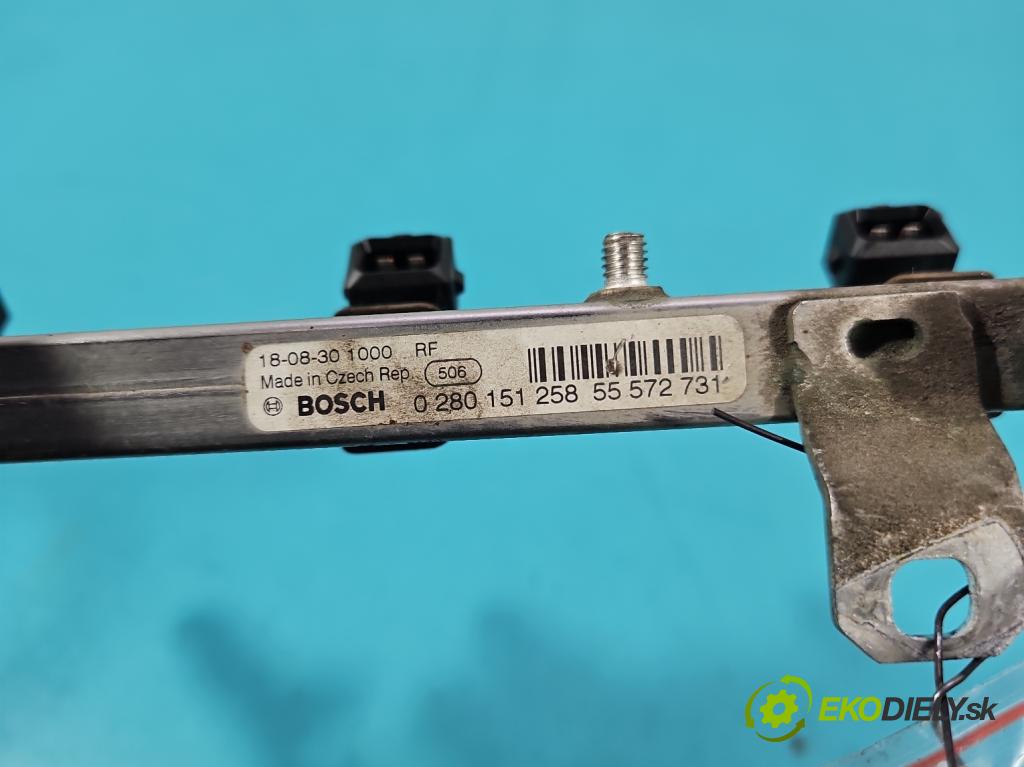 Opel Corsa E 2014-2019 1.4 16V 75 HP manual 55 kW 1398 cm3 5- vstrek 0280151258 (Vstrekovač paliva)