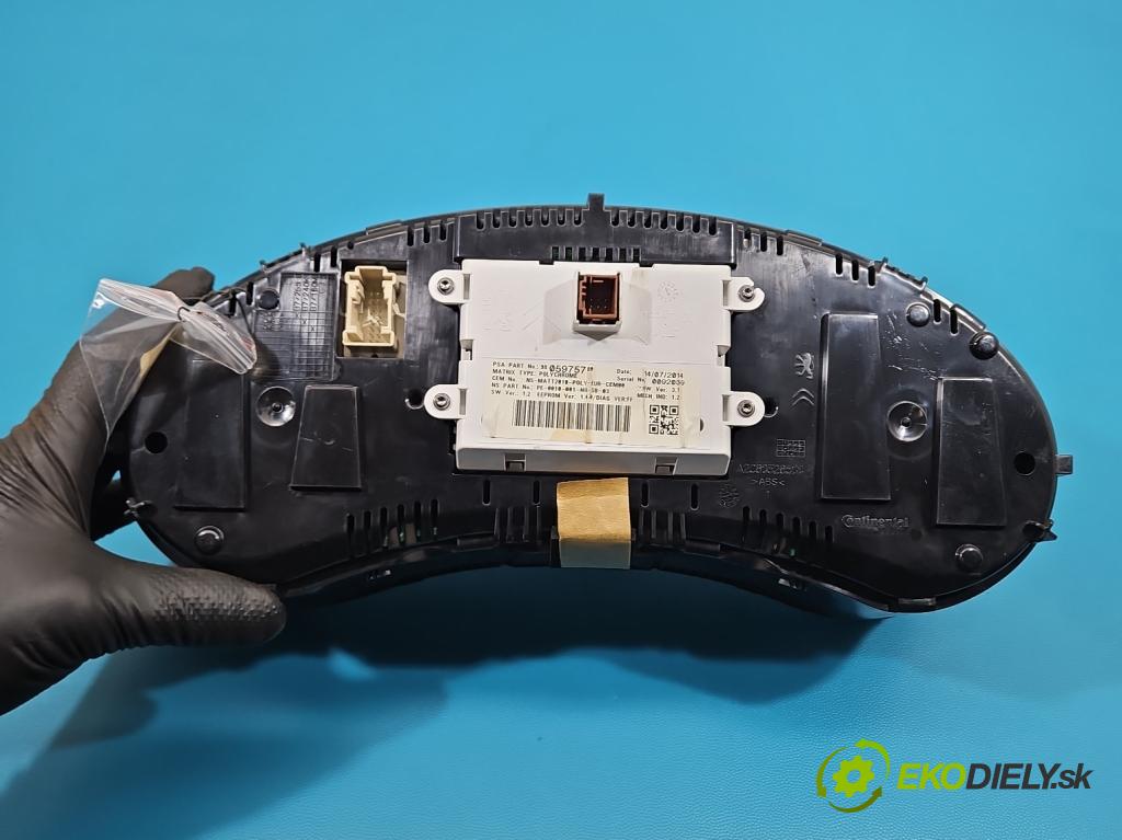 Citroen DS4 11-15 2.0 hdi 163 HP manual 120 kW 1997 cm3 5- prístrojovka/ budíky 9806659580 (Prístrojová doska)