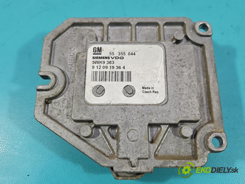Opel Meriva A 2002-2010 1.8 16V 125 HP manual 92 kW 1796 cm3 5- riadiaca jednotka motora 55355044