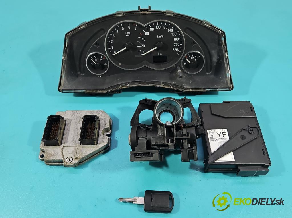 Opel Meriva A 2002-2010 1.8 16V 125 HP manual 92 kW 1796 cm3 5- riadiaca jednotka motora 55355044