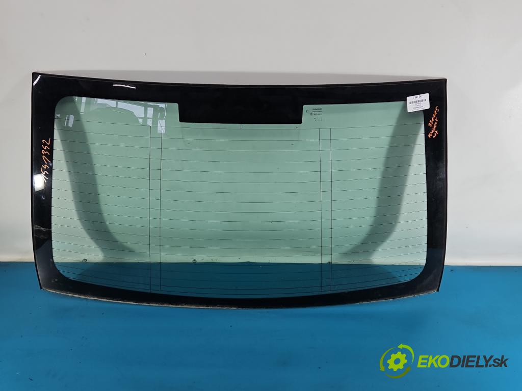 Peugeot 407 2.0 hdi 136hp manual 100 kW 1997 cm3 4- sklo zadní  (Zadní sklo)