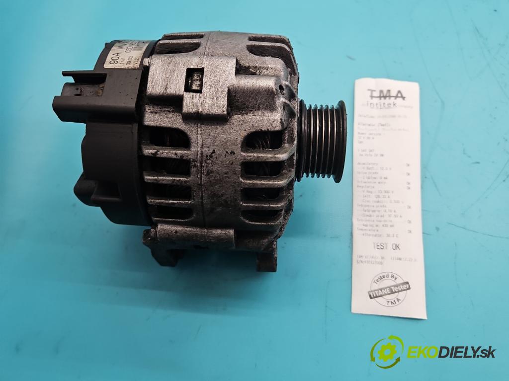 Vw Polo IV 9N 2001-2009 1.2 6V 54 HP manual 40 kW 1198 cm3 5- Alternator 03D903025J (Alternátor)