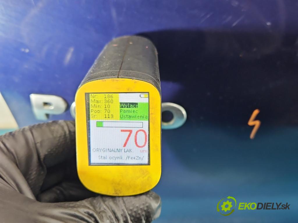 Vw Polo IV 9N 2001-2009 1.2 6V 54 hp manual 40 kW 1198 cm3 5- zadní kufrové dveře  (Zadní kapota (kufr))