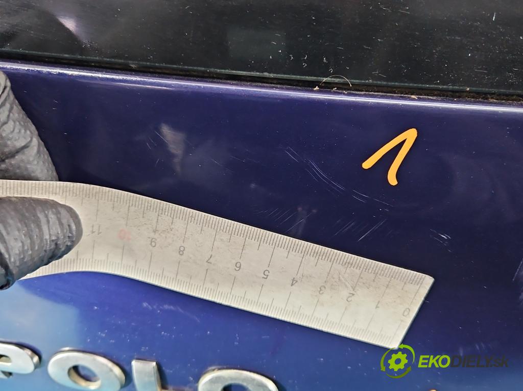 Vw Polo IV 9N 2001-2009 1.2 6V 54 hp manual 40 kW 1198 cm3 5- zadní kufrové dveře  (Zadní kapota (kufr))