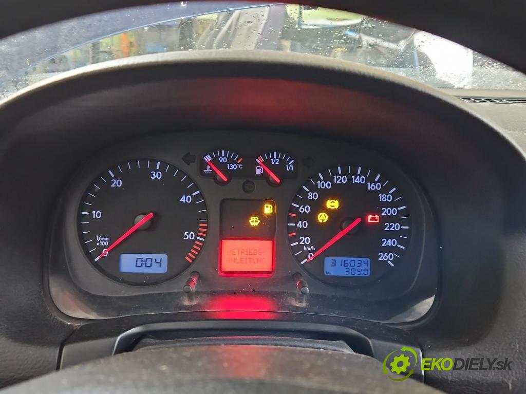 Vw Golf IV 1997-2003 1.9 tdi 101 HP manual 74 kW 1896 cm3 5- prístrojovka/ budíky 1J0920826C (Prístrojová doska)