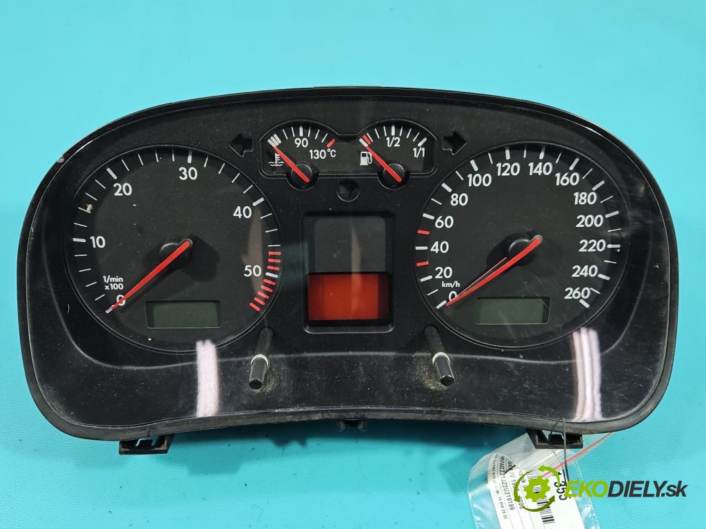 Vw Golf IV 1997-2003 1.9 tdi 101 HP manual 74 kW 1896 cm3 5- prístrojovka/ budíky 1J0920826C (Prístrojová doska)