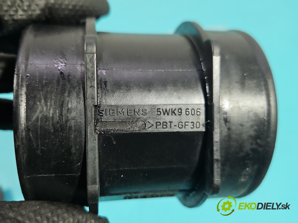 Opel Meriva A 2002-2010 1.8 16V 125 HP manual 92 kW 1796 cm3 5- průtokoměr: 5WK9606Z (Váha vzduchu)