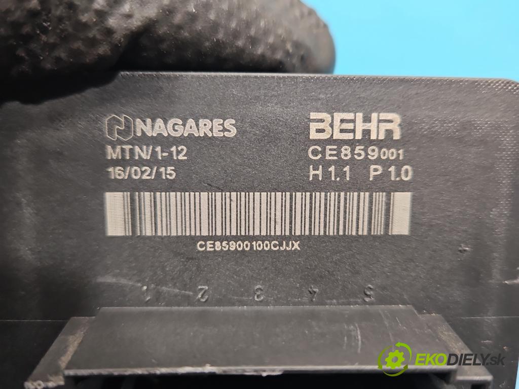 Citroen C4 Cactus 2014-2020 1.6 hdi 92 HP automatic 68 kW 1560 cm3 5- rezistor CE859001