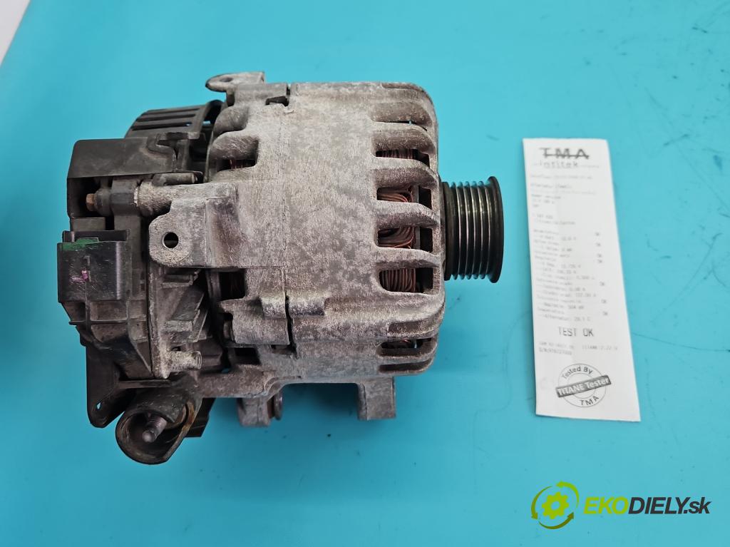 Citroen C4 Cactus 2014-2020 1.6 hdi 92 HP automatic 68 kW 1560 cm3 5- Alternator 9674646180-04 (Alternátor)