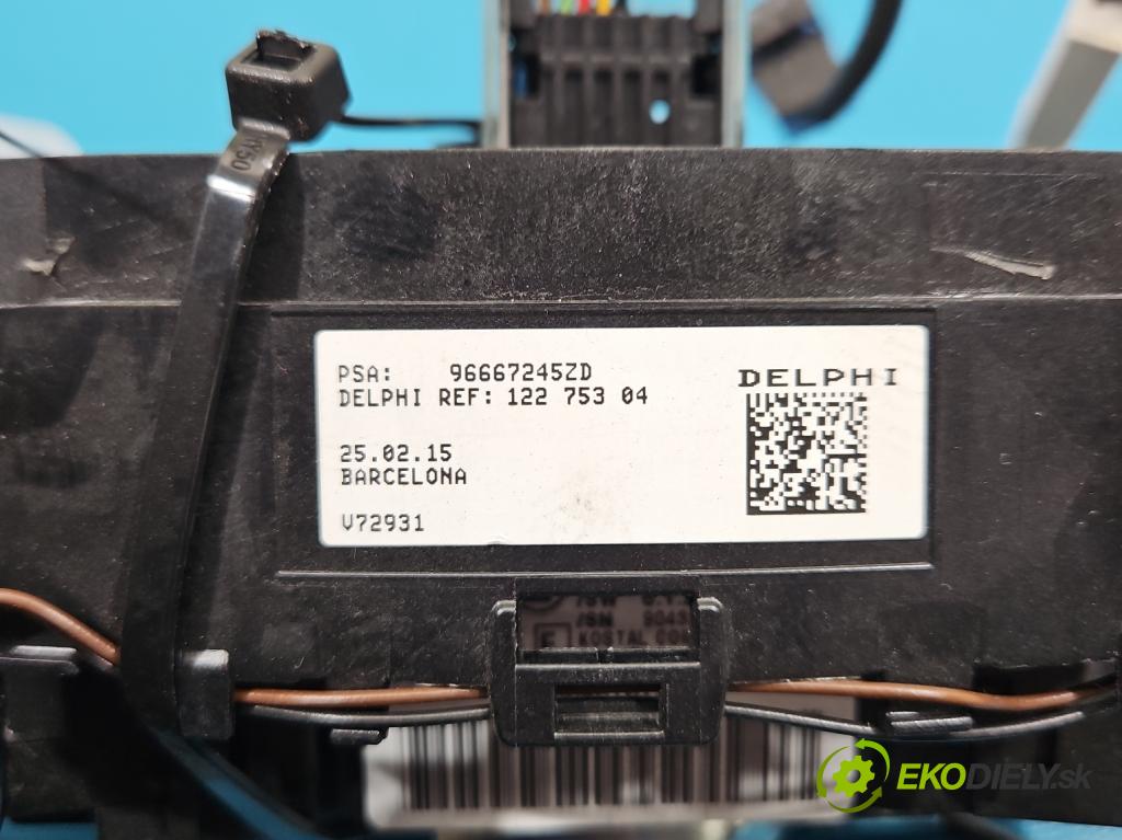 Citroen C4 Cactus 2014-2020 1.6 hdi 92 HP automatic 68 kW 1560 cm3 5- prepínač komplex: 98046101ZD (Prepínacie páčky pod volantom)