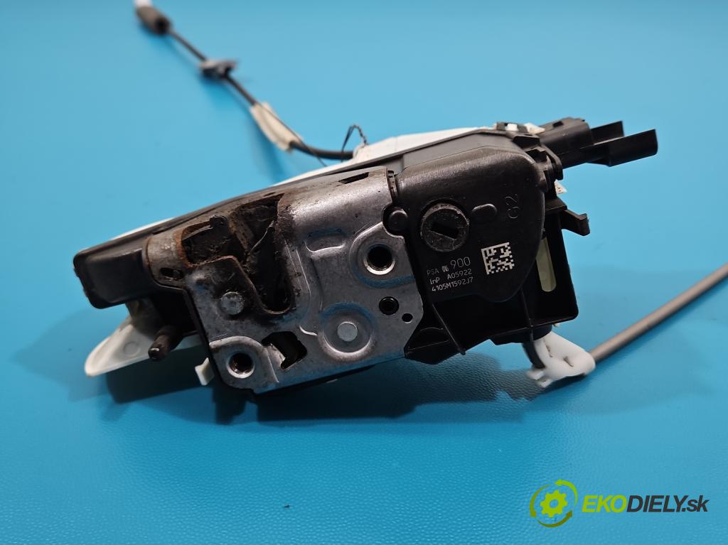 Citroen C4 Cactus 2014-2020 1.6 hdi 92 HP automatic 68 kW 1560 cm3 5- zámok predné ľavý 016900