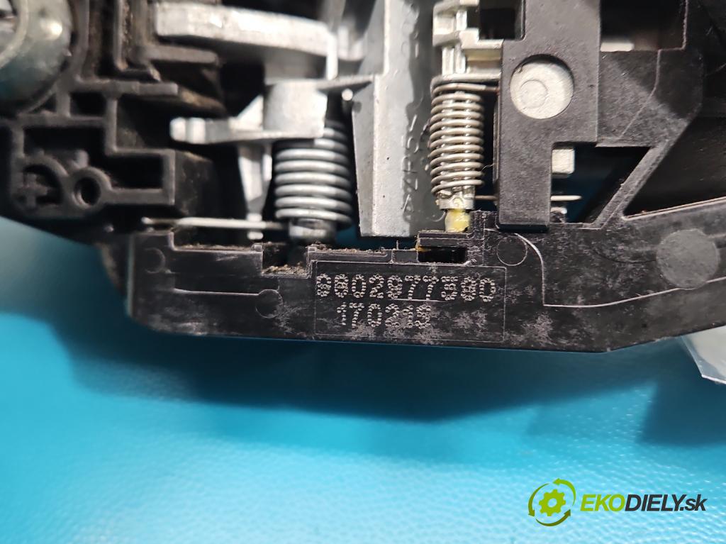 Citroen C4 Cactus 2014-2020 1.6 hdi 92 HP automatic 68 kW 1560 cm3 5- rukoväť predné ľavé mimo: 9802977380 (Kľučka dverí vonkajšia predná ľavá)