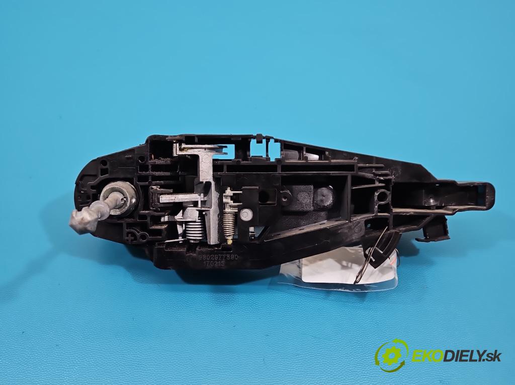 Citroen C4 Cactus 2014-2020 1.6 hdi 92 HP automatic 68 kW 1560 cm3 5- rukoväť predné ľavé mimo: 9802977380 (Kľučka dverí vonkajšia predná ľavá)