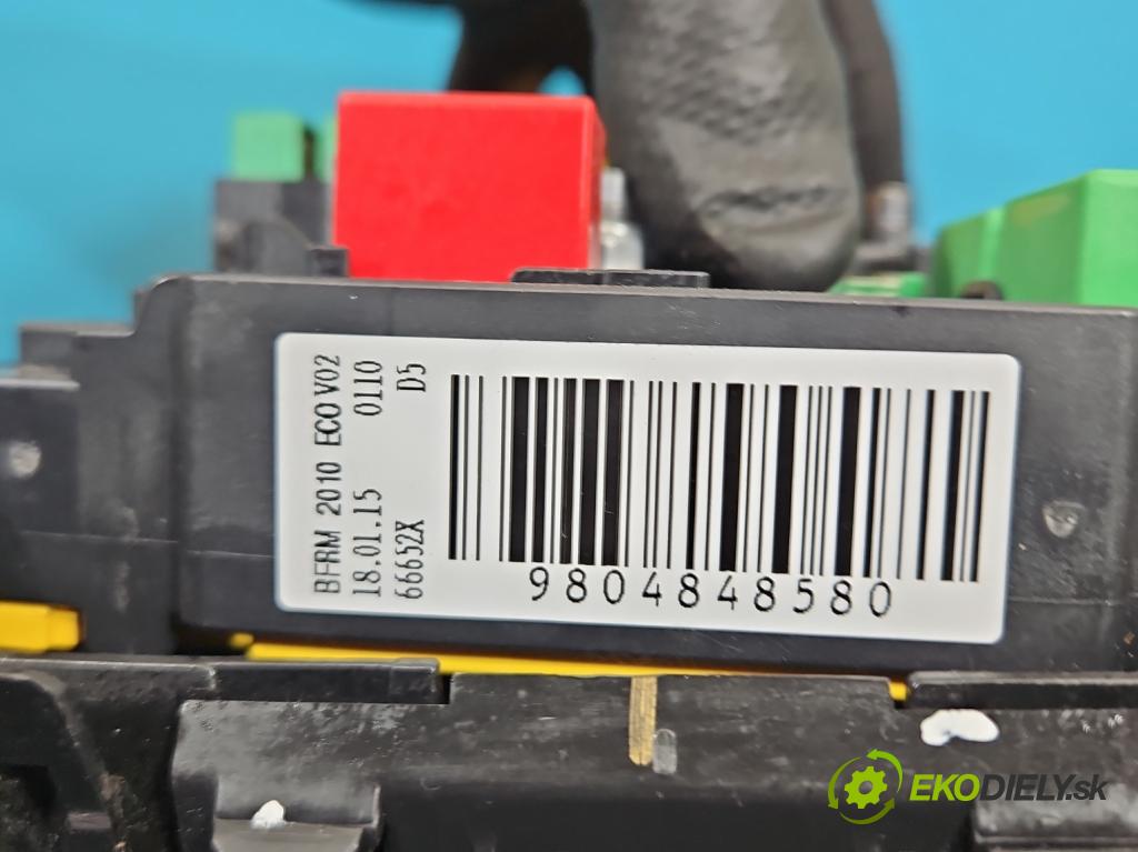 Citroen C4 Cactus 2014-2020 1.6 hdi 92 HP automatic 68 kW 1560 cm3 5- skrinka poistka 9804848580 (Poistková skrinka)