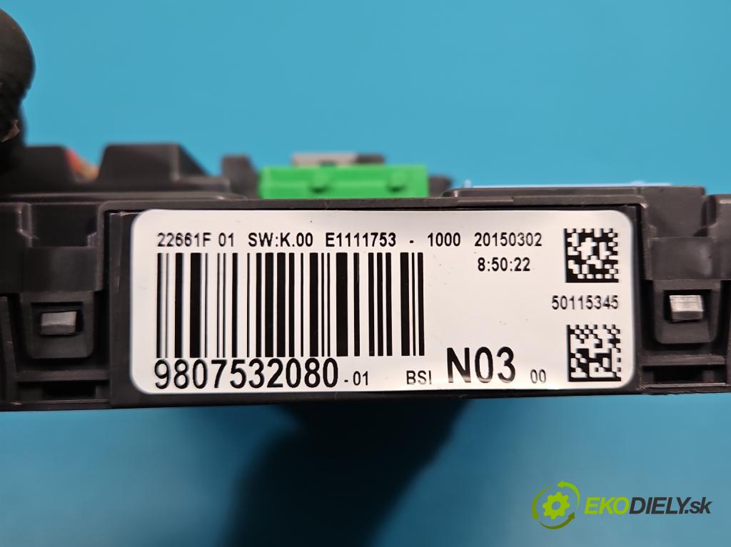 Citroen C4 Cactus 2014-2020 1.6 hdi 92 HP automatic 68 kW 1560 cm3 5- riadiaca jednotka motora 0281030548