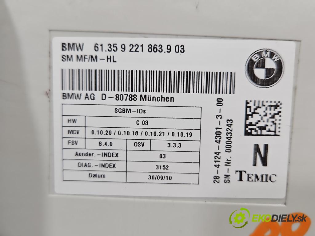 Bmw X6 E71 2007–2014 3.0d 306KM automatic 225 kW 2993 cm3 5- riadiaca jednotka ostatné 92218639