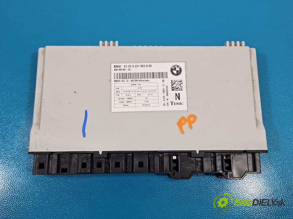 Bmw X6 E71 2007–2014 3.0d 306KM automatic 225 kW 2993 cm3 5- riadiaca jednotka ostatné 92218639