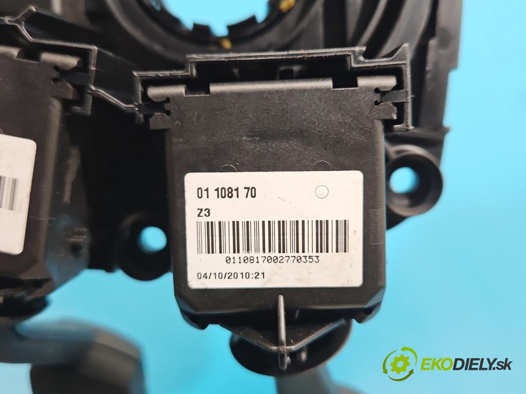 Bmw X6 E71 2007–2014 3.0d 306KM automatic 225 kW 2993 cm3 5- prepínač komplex: 9169072 (Prepínacie páčky pod volantom)