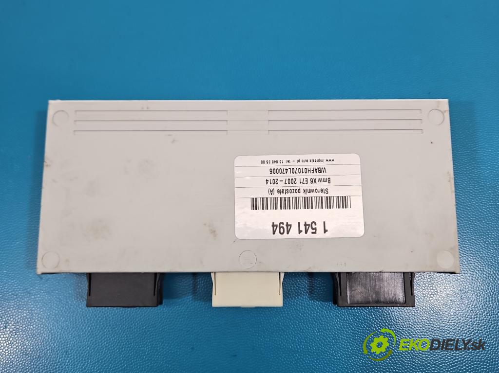 Bmw X6 E71 2007–2014 3.0d 306KM automatic 225 kW 2993 cm3 5- riadiaca jednotka ostatné 7230669