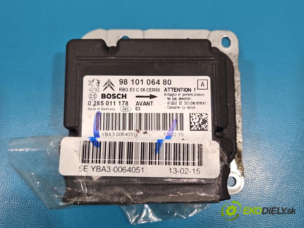 Citroen C4 Cactus 2014-2020 1.6 hdi 92 HP automatic 68 kW 1560 cm3 5- riadiaca jednotka vankúše: 9810106480