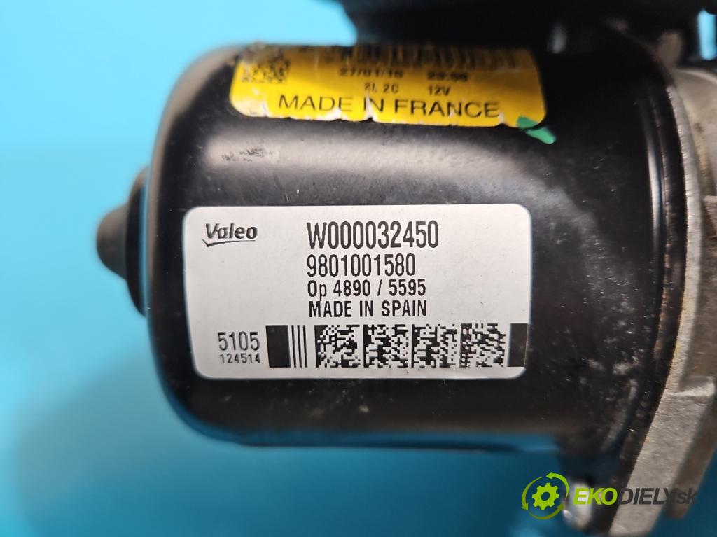 Citroen C4 Cactus 2014-2020 1.6 hdi 92 HP automatic 68 kW 1560 cm3 5- motor stieračov predné 9801001580