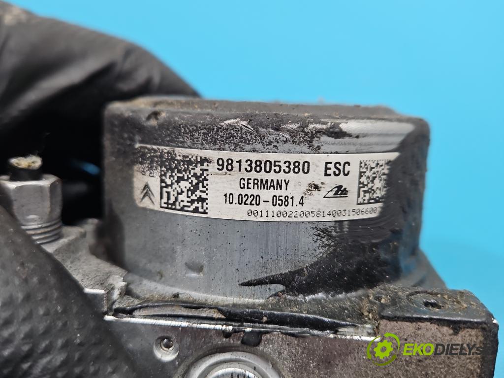 Citroen C4 Cactus 2014-2020 1.6 hdi 92 HP automatic 68 kW 1560 cm3 5- čerpadlo abs 9813805380 (Pumpa ABS)