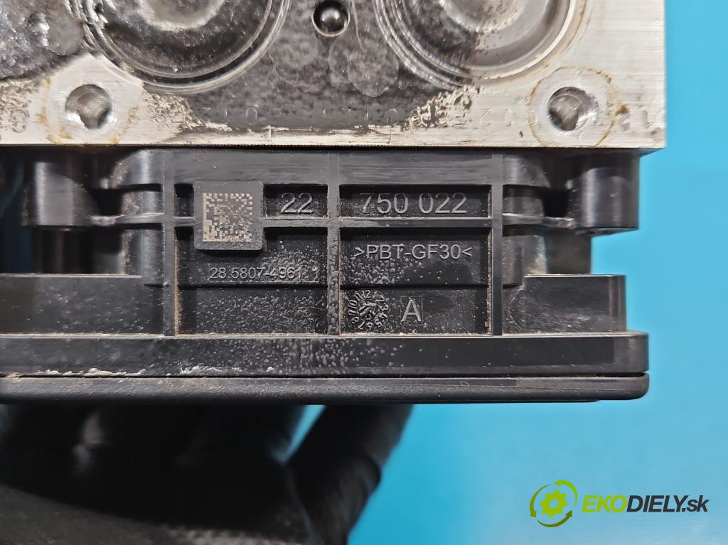 Citroen C4 Cactus 2014-2020 1.6 hdi 92 HP automatic 68 kW 1560 cm3 5- čerpadlo abs 9813805380 (Pumpa ABS)