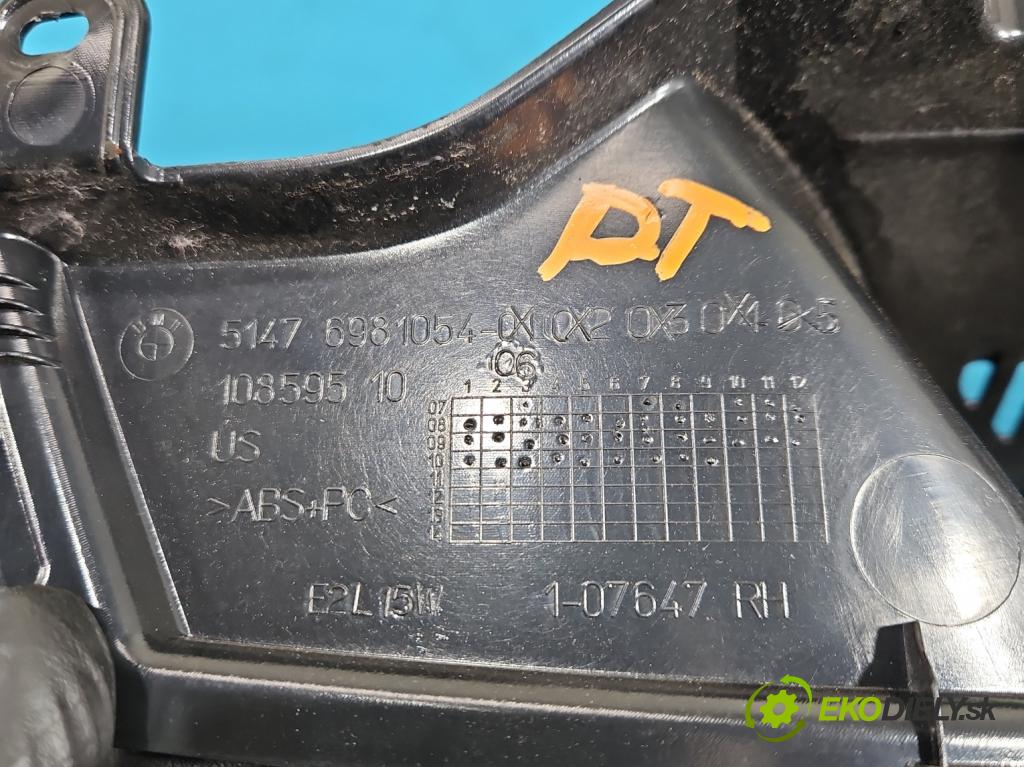 Bmw X6 E71 2007–2014 3.0d 306KM automatic 225 kW 2993 cm3 5- Čalounictví: kufra: pravé 6981054