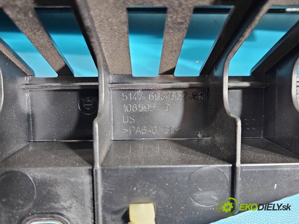 Bmw X6 E71 2007–2014 3.0d 306KM automatic 225 kW 2993 cm3 5- Čalounictví: kufra: pravé 6981054