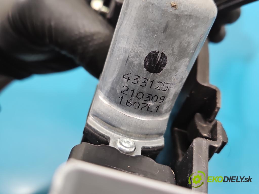 Peugeot 2008 II 2019- 1.2 12V 131 HP automatic 96 kW 1199 cm3 5- mechanizmus okna predné pravý 9828416680