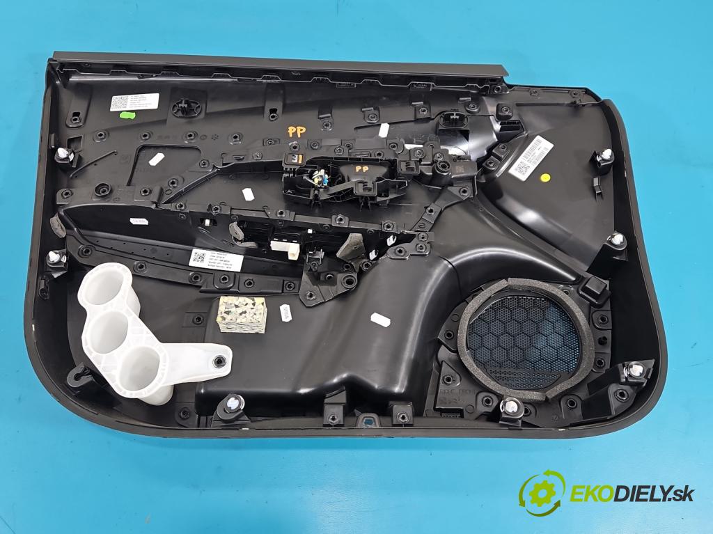 Peugeot 2008 II 2019- 1.2 12V 131 HP automatic 96 kW 1199 cm3 5- Čalounictví: dvere predné pravé 98423698ZD