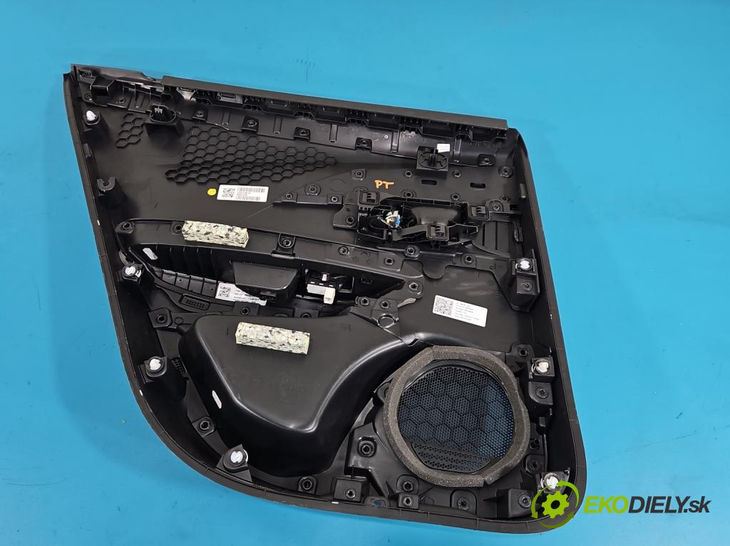 Peugeot 2008 II 2019- 1.2 12V 131 HP automatic 96 kW 1199 cm3 5- Čalounictví: dvere zadné pravé 98424826ZD