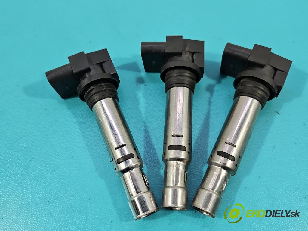 Vw Polo IV 9N 2001-2009 1.2 12V 69KM manual 51 kW 1198 cm3 5- cievka zapaľovacia 036905715L (Zapaľovacia cievka)