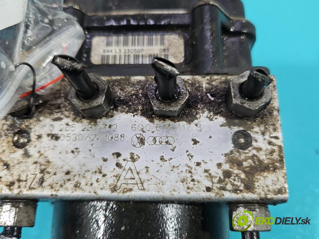 Vw Polo IV 9N 2001-2009 1.2 12V 69KM manual 51 kW 1198 cm3 5- čerpadlo abs 0265231712 (Pumpa ABS)