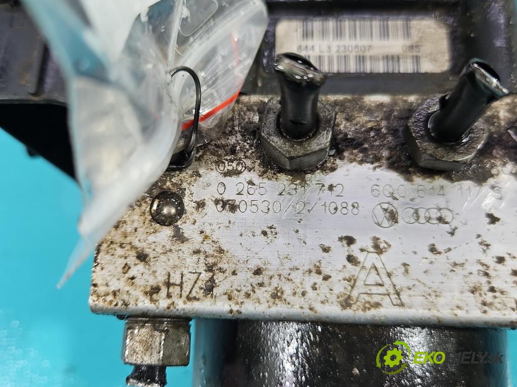 Vw Polo IV 9N 2001-2009 1.2 12V 69KM manual 51 kW 1198 cm3 5- čerpadlo abs 0265231712 (Pumpa ABS)