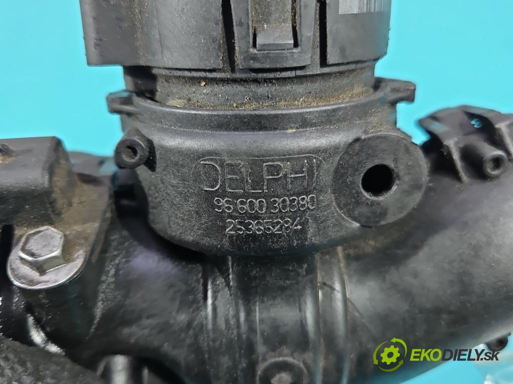 Peugeot 207 1.6 hdi 90 HP manual 66 kW 1560 cm3 5- klapka 9660030380 (Škrtiaca klapka)