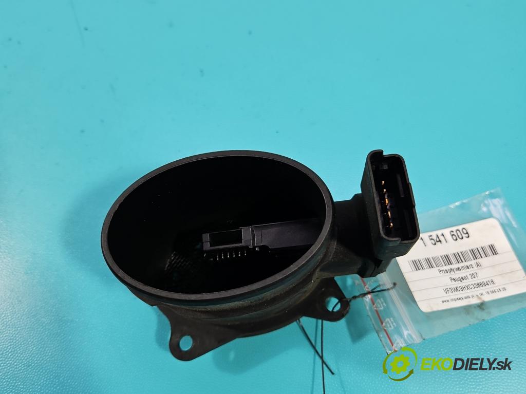 Peugeot 207 1.6 hdi 90 HP manual 66 kW 1560 cm3 5- průtokoměr: 9650010780 (Váha vzduchu)